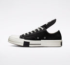 CT70 X DRKSHDW DRK STAR（Rick Owens） BLACK LOW CUT 172347C