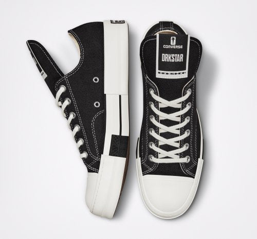 CT70 X DRKSHDW DRK STAR（Rick Owens） BLACK LOW CUT 172347C