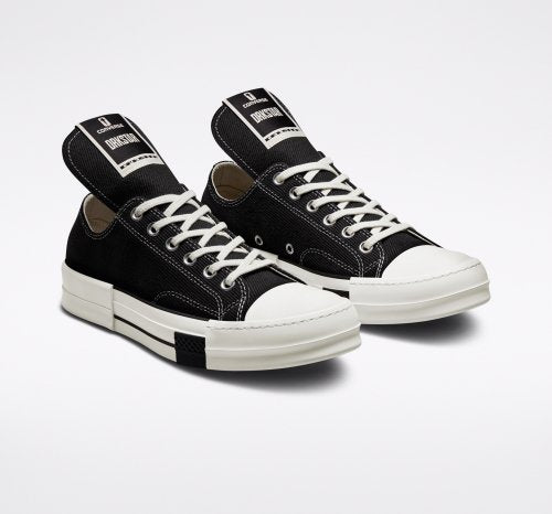 CT70 X DRKSHDW DRK STAR（Rick Owens） BLACK LOW CUT 172347C