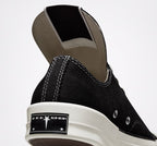 CT70 X DRKSHDW DRK STAR（Rick Owens） BLACK LOW CUT 172347C
