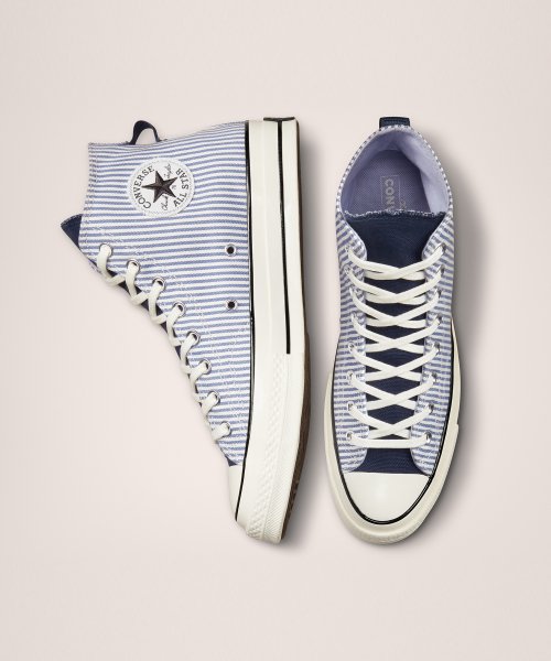 CT70 CRAFTED STRIPE WASHED INDIGO HI CUT A00472C