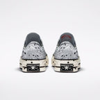 CT70 PAINT SPLATTER ASH STONE LOW CUT A01172C