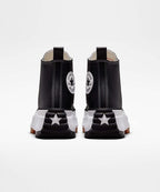 RUN STAR HIKE BLACK LEATHER（レザー）HI CUT A04292C