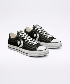 ALL STAR Star Player 76 Premium Canvas Black LOW CUT A01607C