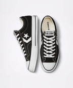 ALL STAR Star Player 76 Premium Canvas Black LOW CUT A01607C