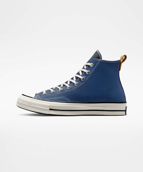CT70 Denim & Leather Denim Fashion LIGHT NAVY HI CUT A05271C