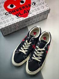 ONE STAR Comme des Garcon's BLACK LOW CUT （ブラック）A01791C