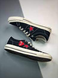 ONE STAR Comme des Garcon's BLACK LOW CUT （ブラック）A01791C