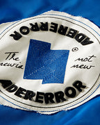 Ader Error x Converse Shapes Varsity Jacket Cobalt Blue