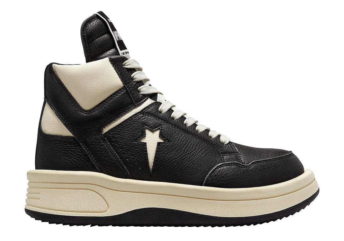 【NMIXX Lily着用】Converse x Drkshdw（Rick Owens） Turbowpn Black Cream A03945C
