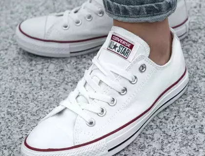 ALL STAR Chuck Taylor White LOW CUT M7652C