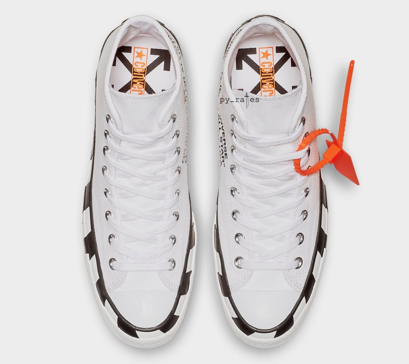 CT70 X Off-White V2 （2021年Ver）WHITE HI CUT 163862C
