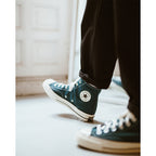 【旧旧品番】CT70 MIDNIGHT TURQUOISE SUEDE HI CUT （スエード素材）166214C
