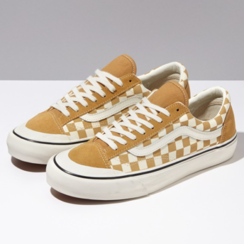 VANS US STYLE36 RETRO CHECKERBOARD BEIGE VN0A3ZCJB9I raretem.shop