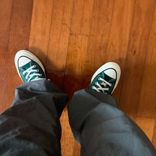 CT70 MID NIGHT CLOVER GREEN LOW CUT 168513C