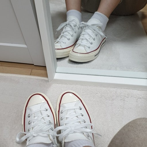 CT70 WHITE LES LOW CUT（ホワイト）162065C