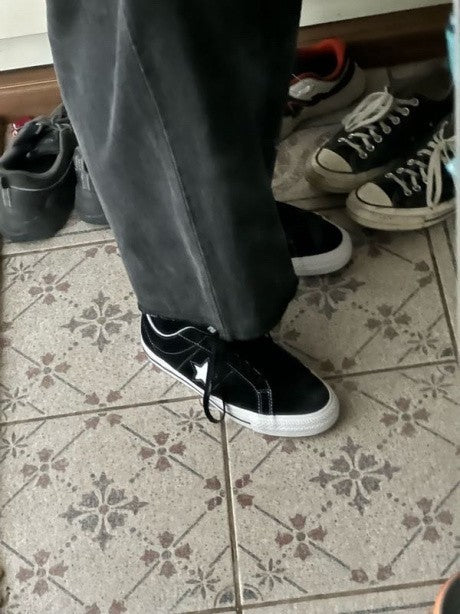 ONE STAR PRO（CONS）BLACK SUEDE（スエード）171327C
