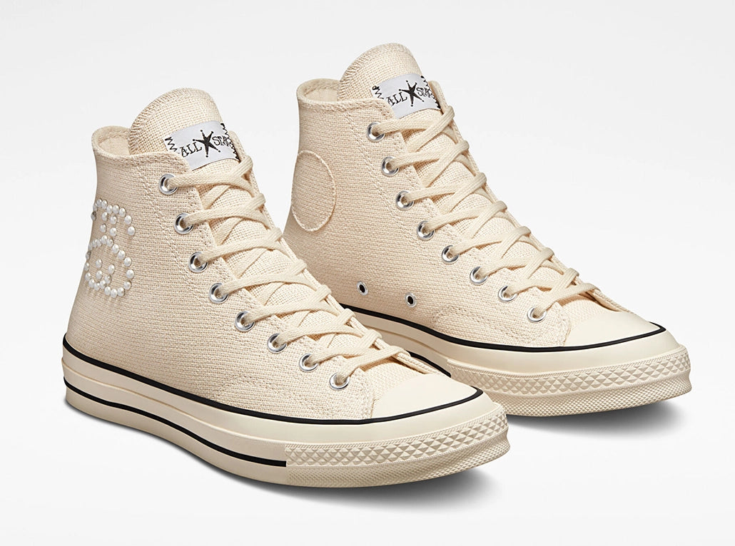 CT70 STUSSY ステューシー （2023年新型）NATURAL IVORY HI CUT A02051C